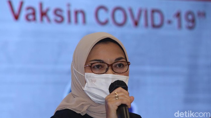 Uji klinis vaksin COVID-19 Sinovac dari China untuk fase ke 1-2 full report sudah didapatkan BPOM. Namun, masih ada data yang kurang untuk fase ketiga.