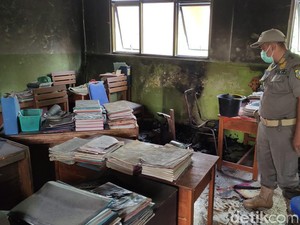Ruang Guru SD di Bogor Diduga Dibakar, Polisi Usut Pelaku