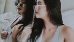 10 Potret Ranty Maria Mandi di Curug, Bahagia Banget!