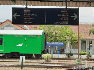 Beda Ketingggian Stasiun Diduga Jadi Penyebab 7 Gerbong KA Meluncur Sendiri