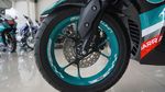 Potret Yamaha Aerox 155 Connected Berbaju Tim Petronas Sprinta