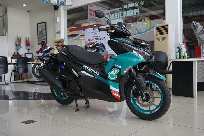 All New Yamaha Aerox 155 livery Petronas Sprinta Racing Team All New Yamaha Aerox 155 livery Petronas Sprinta Racing Team