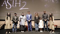 Ada sosok menyeramkan yang turut hadir dalam acara jumpa pers di Epicentrum, Kuningan Jakarta Selatan pada Kamis (19/11/2020). Foto: Febriyantino/detikhot