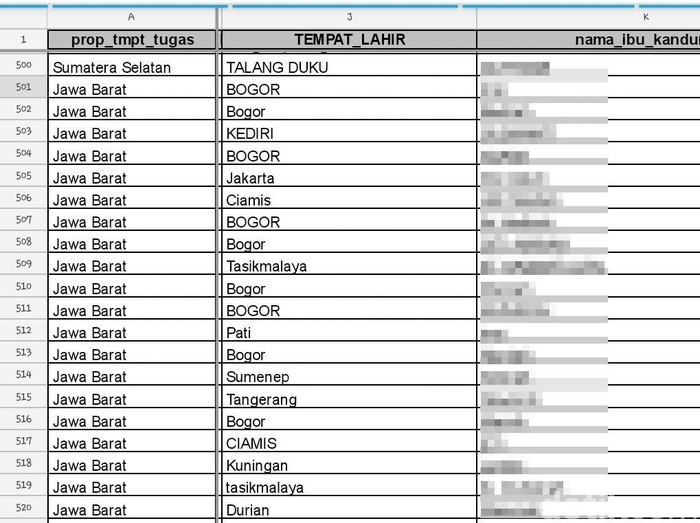 Data Pribadi Guru Honorer di Indonesia Bocor