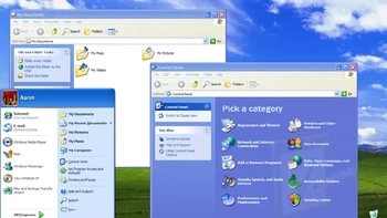Microsoft merancang Windows XP agar bisa digunakan oleh pengguna rumahan dan bisnis. Diluncurkan pada tahun 2001, sistem operasi ikonik ini dimatikan pada tahun 2014. Foto: The Verge