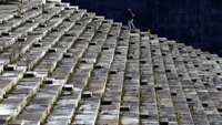 Saat ini pemerintah kota Nuremberg tengah mengambil pilihan antara mereka akan tetap mempertahankan atau menggusur gedung penuh sejarah tersebut. AP Photo/Matthias Schrader