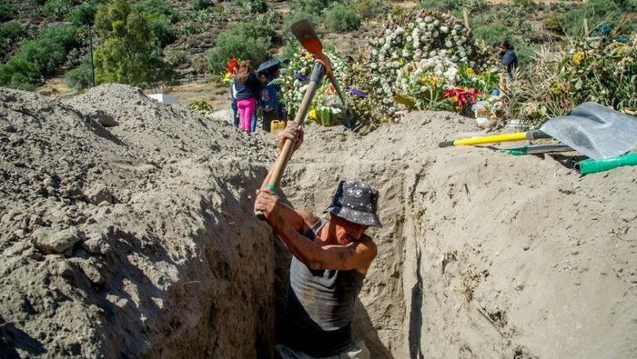Kasus corona di Meksiko tembus 100 ribu kasus (AFP Photo)