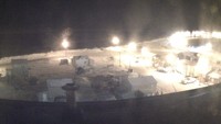 Kota kecil Utqiagvik terletak di utara Lingkaran Arktik. Kawasan ini telah memasuki fase kegelapan tahunan yang dikenal sebagai malam kutub (Foto: CNN)
