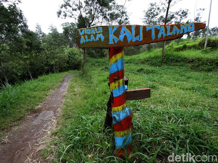 Tutup Gegara Merapi Siaga, Objek Wisata Kali Talang di Klaten Sepi