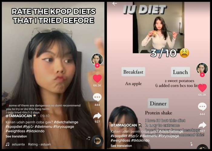 Netizen Coba 5 Diet Artis Korea, Mana yang Paling Efektif?