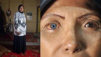 Kebanggaan tersebut juga dirasakan oleh keluarga Tuti Fariani (58), yang generasinya memiliki mata biru hingga cucunya. Tuti yang berprofesi sebagai guru itu, memiliki anak-anak yang salah satunya bermata biru, yakni Muthia Eriani (30). 