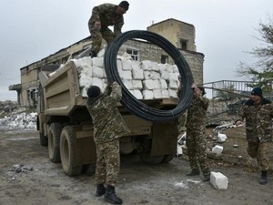 Pasukan Azerbaijan Masuki Distrik yang Baru Diserahkan Armenia