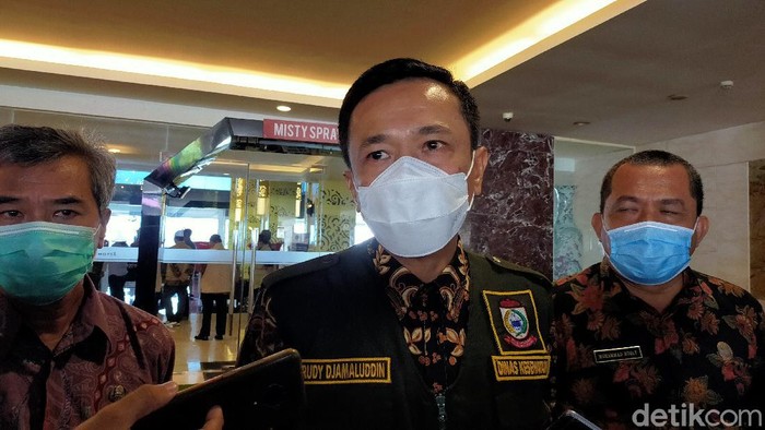 Pj Wali Kota (Walkot) Makassar Rudy Djamaluddin (Ibnu Munsir/detikcom)