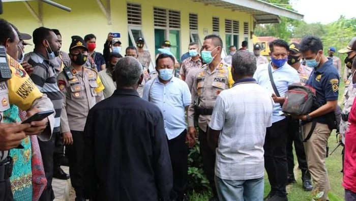 Polres Merauke amankan 54 orang peserta RDP otsus Papua karena diduga berisi niatan makar (dok Polres Merauke)