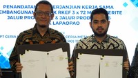 Proyek tersebut memiliki nilai kontrak sebesar Rp1,01 Triliun untuk pekerjaan Fase 2 (Jalur Produksi 2) dan Rp2,21 Triliun untuk pekerjaan Fase 4 (Jalur Produksi 5 dan 6). Masa pelaksanaan pekerjaan selama 26 (dua puluh enam) bulan untuk pekerjaan Jalur Produksi 2 dan 34 (tiga puluh empat) bulan untuk pekerjaan Jalur Produksi 5 dan 6. Melalui kerja sama dan dukungan PT PP ini hilirisasi nikel bisa lebih dipercepat. Foto: dok. PT PP
