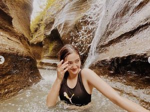 Potret Cantiknya Ranty Maria dan Curug Love
