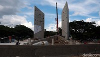 Pembangunan monumen bersejarah ini terus dikebut, Jumat (20/11/2020).
