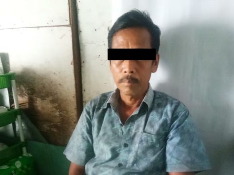 Sopir truk tersangka tabrakan beruntun yang tewaskan lima orang di Simalungun Sumut (dok. Istimewa)