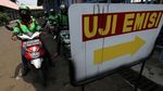 Uji Emisi Kendaraan Ojek Online
