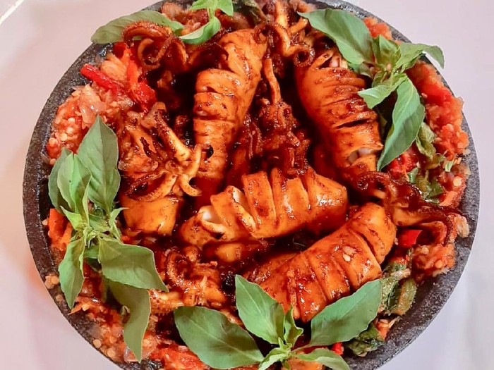 Cumi Panggang Sambal Kemangi Cumi Panggang Sambal Kemangi