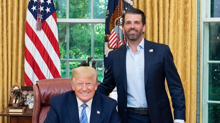 Donald Trump dan Donald Trump Jr.