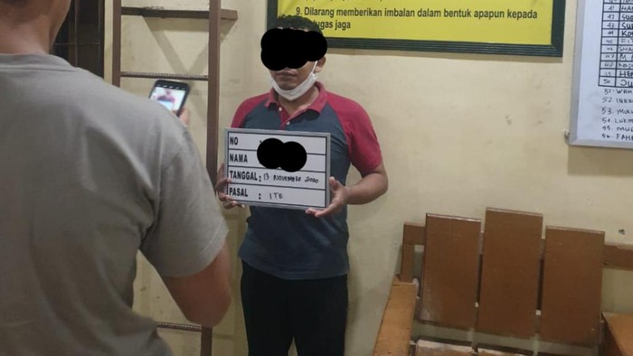 Eks Ketua FPI Banda Aceh ditangkap polisi. (Dok Polda Aceh)