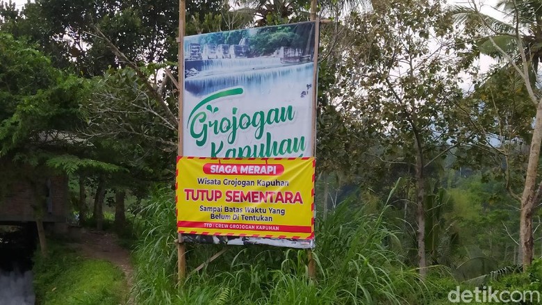 Grojogan Kapuhan Magelang Ditutup Grojogan Kapuhan Magelang Ditutup