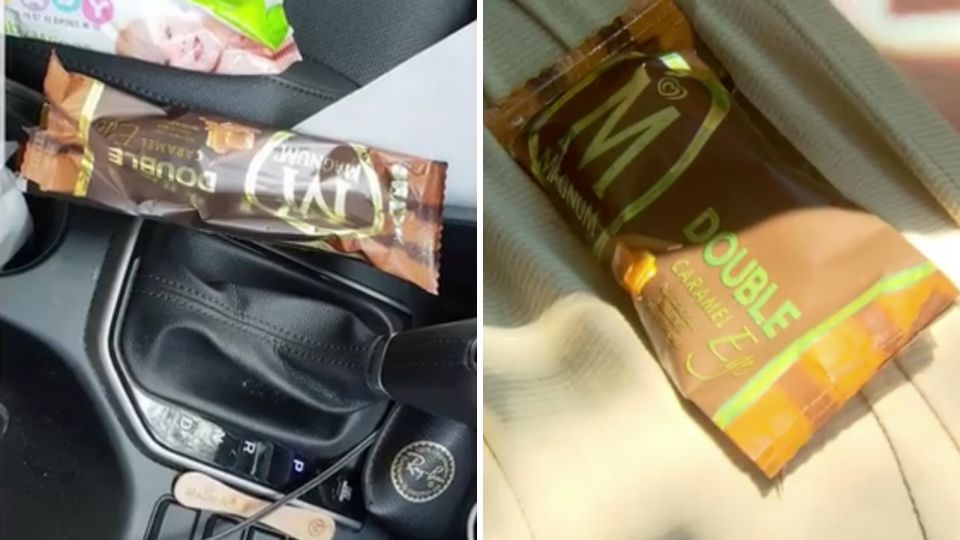 Lagi Asyik Makan Es Krim Wanita Ini Malah Kena Denda Rp 5,1 Juta