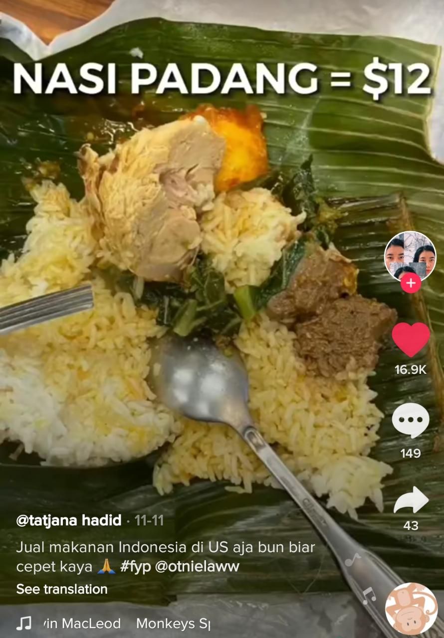Pelajar Indonesia di AS Ungkap Harga Tempe hingga Rendang, Bikin Melongo!