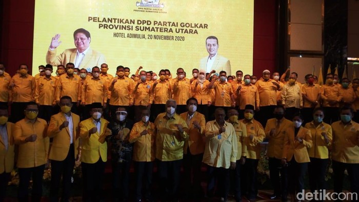 Pelantikan pengurus DPDP Golkar Sumatera Utara