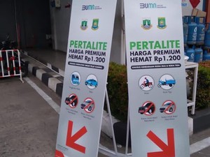 Harga Pertalite di Jakbar hingga Jaktim Turun Jadi Rp 6.450