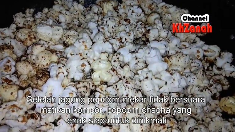 Kreasi Popcorn Rasa Unik