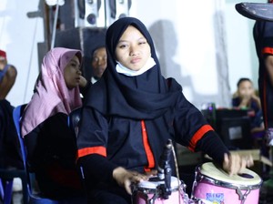 Kini Selia Devi Dikenal Lihai Main Gendang, Dulunya Hobi Pukul-pukul Meja