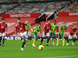 Bruno Fernandes Sudah 14 Gol di Premier League, Setengahnya Penalti