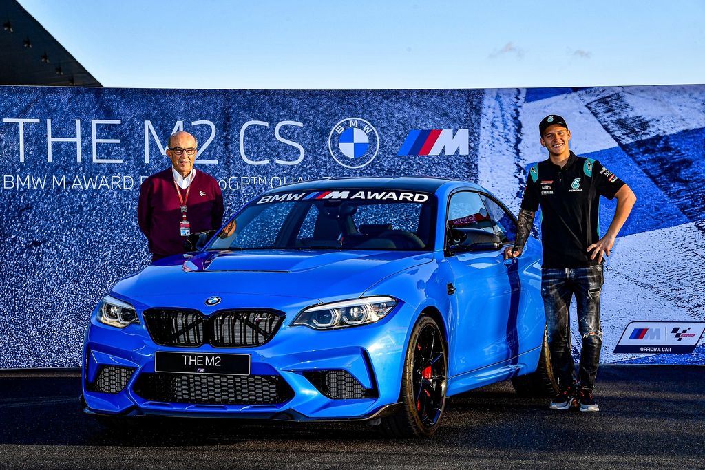 Fabio Quartararo Dapat Mobil Gratis dari BMW