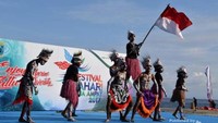 Ada juga festival yang bisa dilihat di sana, namanya Festival Bahari Raja Ampat.  (Liberius Pajo/dtraveler)