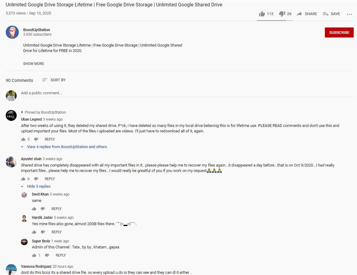 Google Drive Unlimited