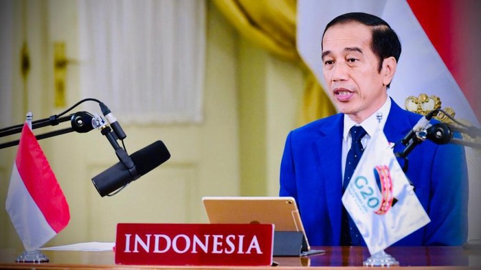 Jokowi Bicara Transformasi Besar Pascapandemi dan UU Cipta Kerja di KTT G20
