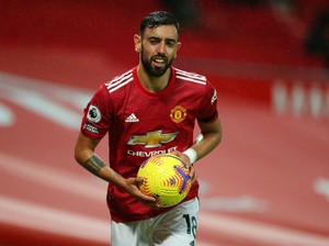 Bruno Fernandes Pemain Terbaik Premier League Bulan November