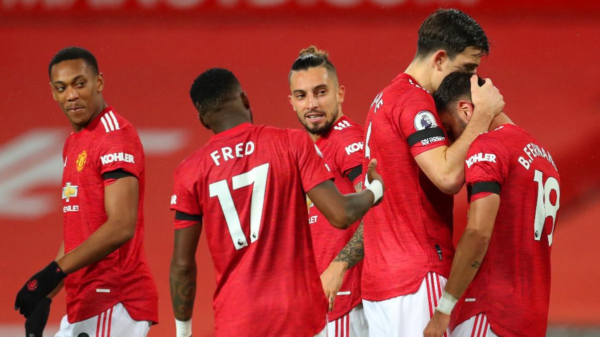 Manchester United menang tipis 1-0 atas West Bromwich Albion. (Foto: Getty Images/Catherine Ivill)