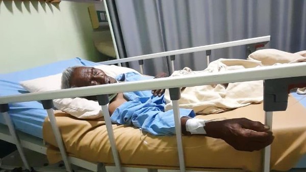 Mbah Jono, Sebatang Kara Tidur di Makam Salatiga Kini Terbaring Sakit