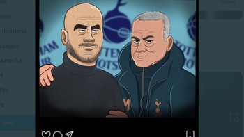 Pep Guardiola dan Jose Mourinho termasuk pelatih kawakan di Liga Inggris. Foto: istimewa