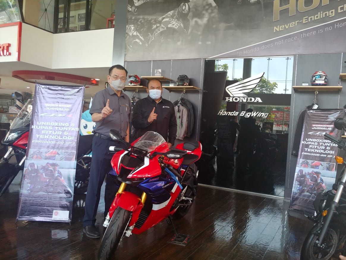 Orang Pertama RI yang Punya CBR1000RR-R Fireblade Rp 1,1 M