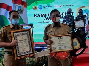 Kampanye Maskerisasi Anak, Camat Ini Jadi Terbaik di Lomba Kampung Sehat