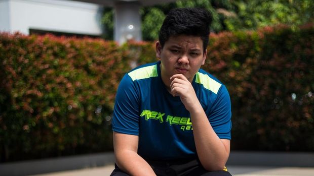 RRQ Albert Neilsen Iskandar dari Tim RRQ