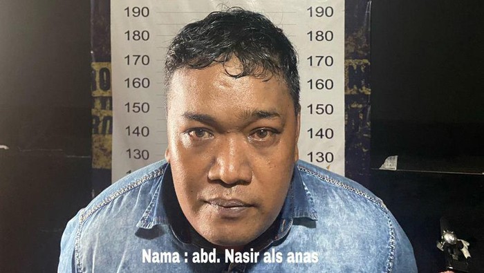 Anas ditangkap di Makassar usai cekoki obat dan setubuhi wanita hingga tewas di Kolaka, Sultra (dok. Istimewa).