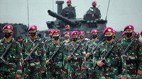 Personel yang mengikuti apel berasal dari Koarmada I, Lantamal III, Kolinlamil, Seskoal, Pushidrosal, Marinir, Pomal, Denjaka, dan Satkopaska.