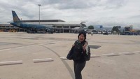 Mendarat di Cam Ranh International Airport. (Foto: Lena Ellitan/dtraveler)