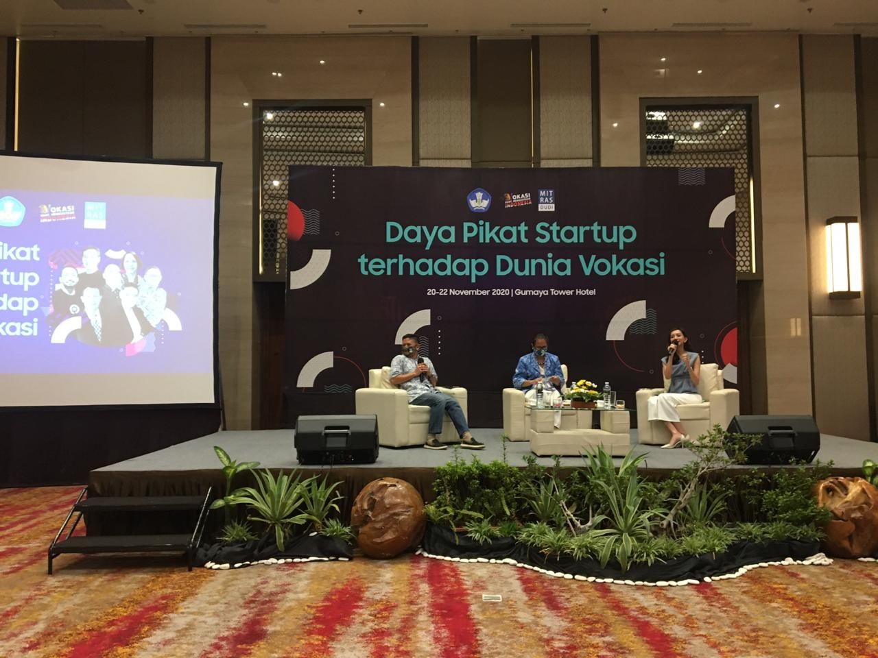 Daya Pikat Startup terhadap Dunia Vokasi” (Dok. Kemendikbud)