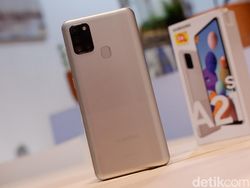 Unboxing Samsung Galaxy A21s Bawa Memori Gede Harga Rp 3 Jutaan
